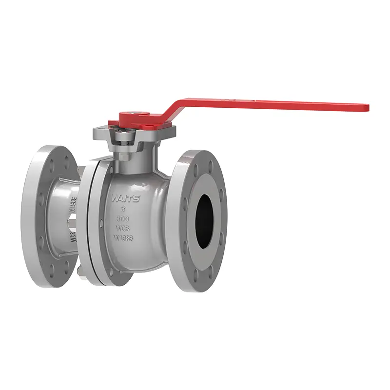 2 pcs flange flange injap bola