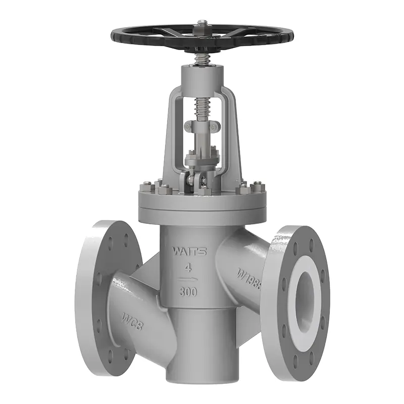 PTFE berbaris Globe Valve‌‌